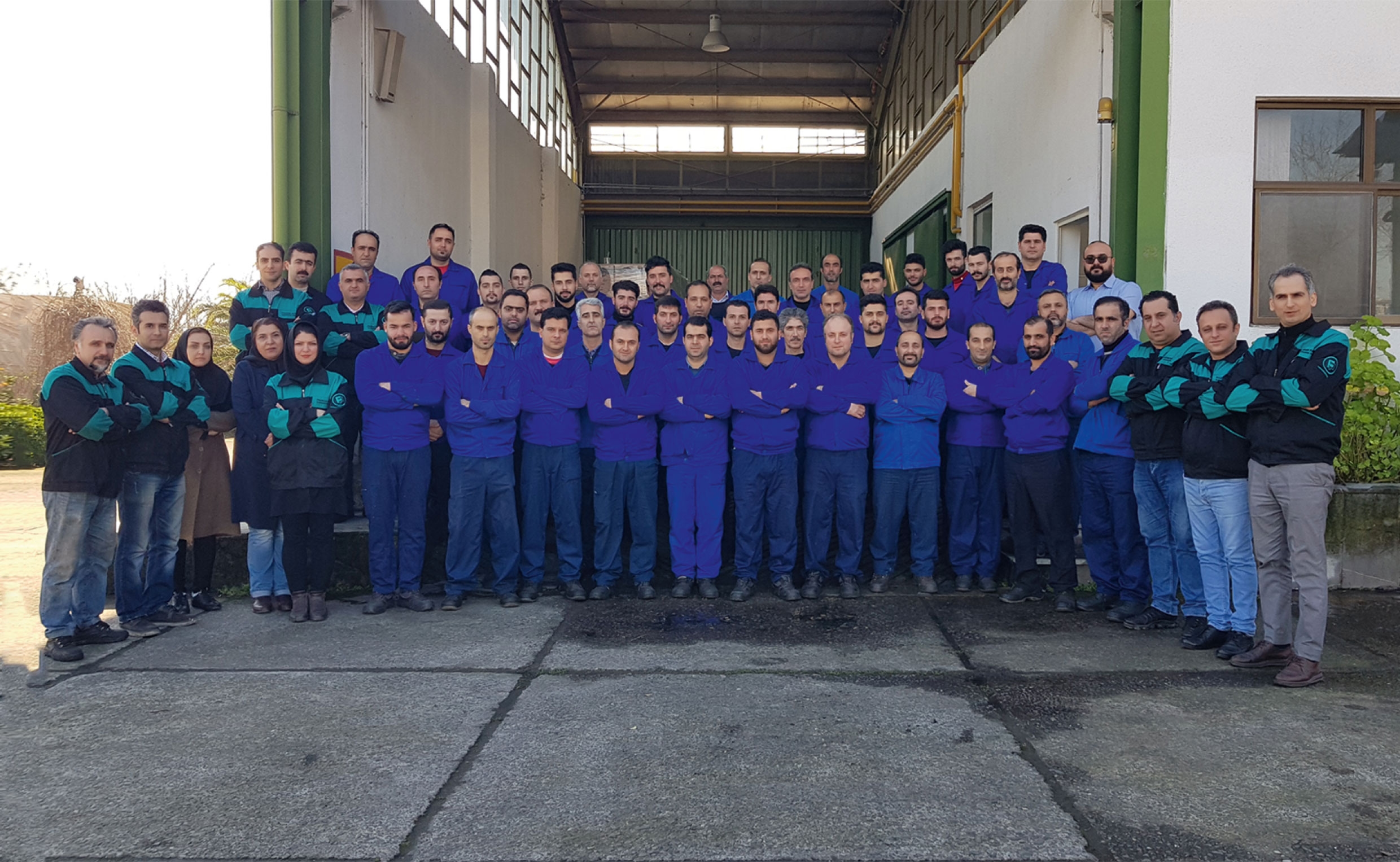 Factory-colleagues